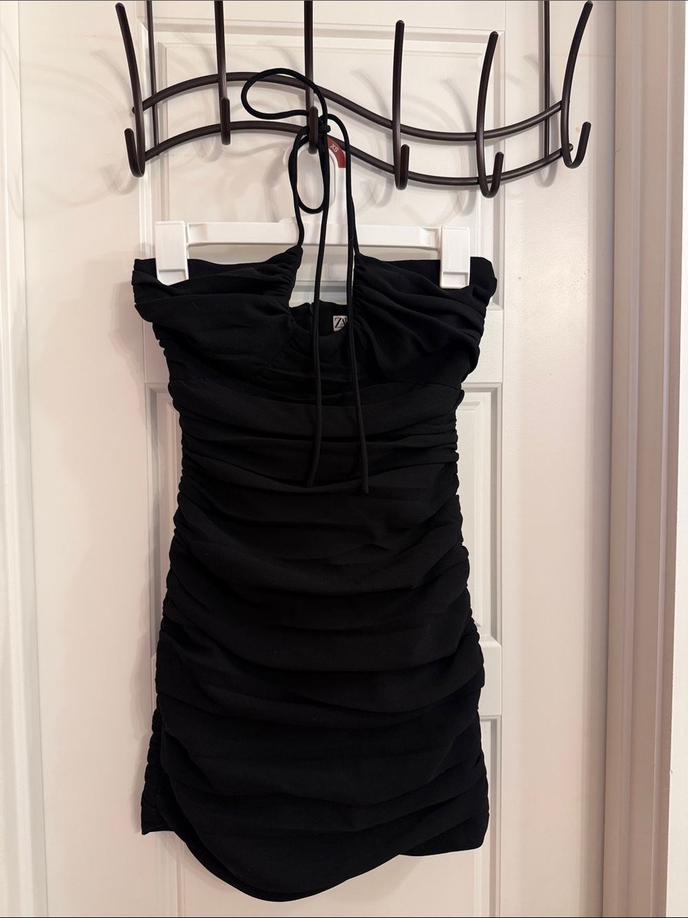 Zara XS black mini dress